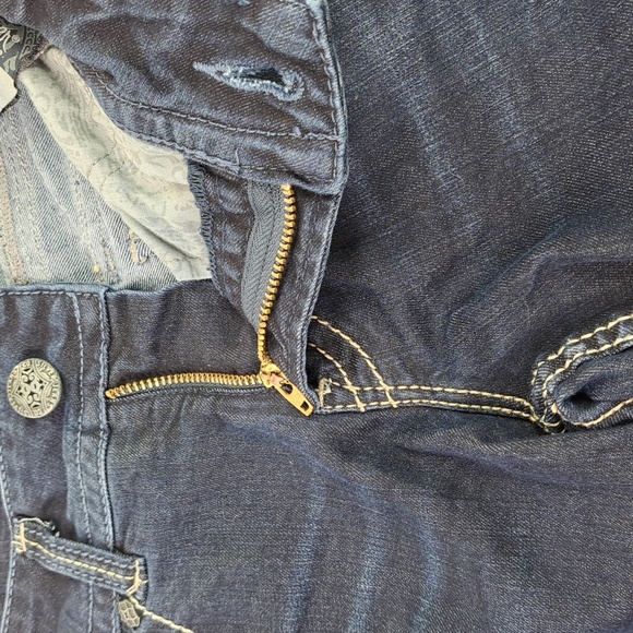 Silver Suki Rose Surplus Jean Long Shorts Size W27 - Picture 14 of 17